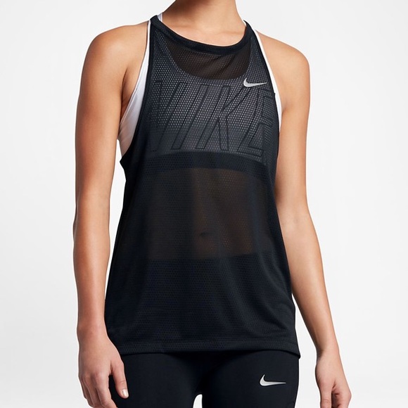 nike see through tank top